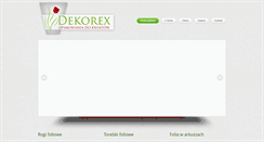 Desktop Screenshot of dekorex.info